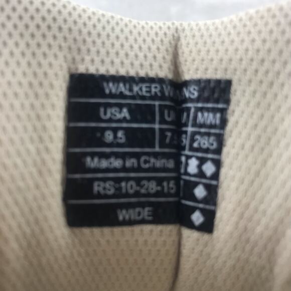 Vionic Womens Walker Taupe Mid-Top Lace-Up Sneaker Walking Shoes Size 9.5 (Wide) - Picture 10 of 10